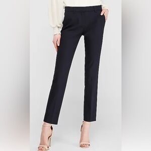 Express Columnist Low-Rise Ankle Pants